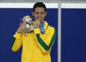 Thiago Simon ganha ouro e Thiago Pereira, com bronze, bate recorde