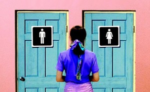 transexual usar banheiro feminino