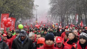 Belgas protestam