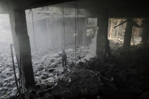Bombardeio na siria