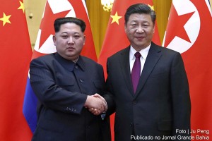 Presidentes das duas Coreias