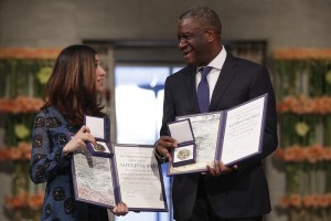 Denis Mukwege e yazidi Nadia Murad