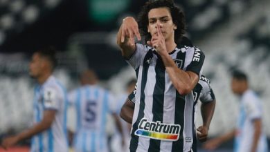 Matheus Nascimento, joia da base do Botafogo. Imagem: Reprodução Instagram @m.nascimento_09