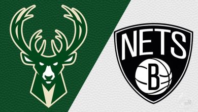 Bucks x Nets na NBA. Imagem: Reprodução / Internet