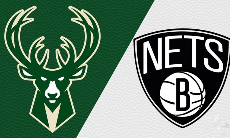 Bucks x Nets na NBA. Imagem: Reprodução / Internet