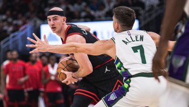 Chicago Bulls x Milwaukee Bucks. Foto: Sam Smith / NBA