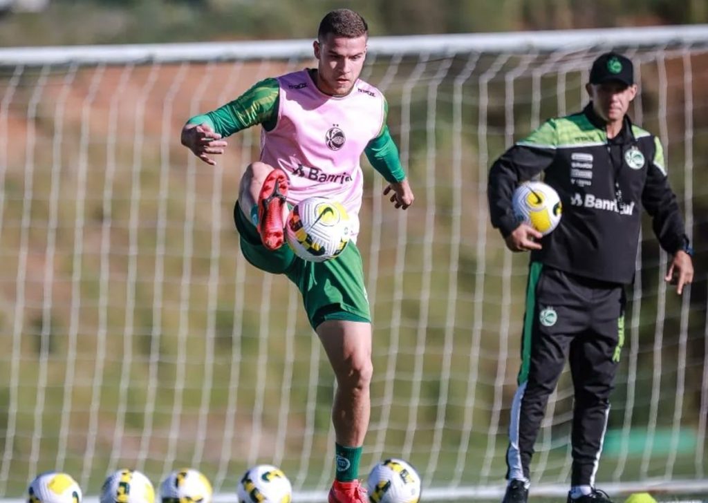 Equipe jaconeira se prepara para estreia contra o RB Bragantino pelo Brasileirão. Foto: Fernando Alves / EC Juventude