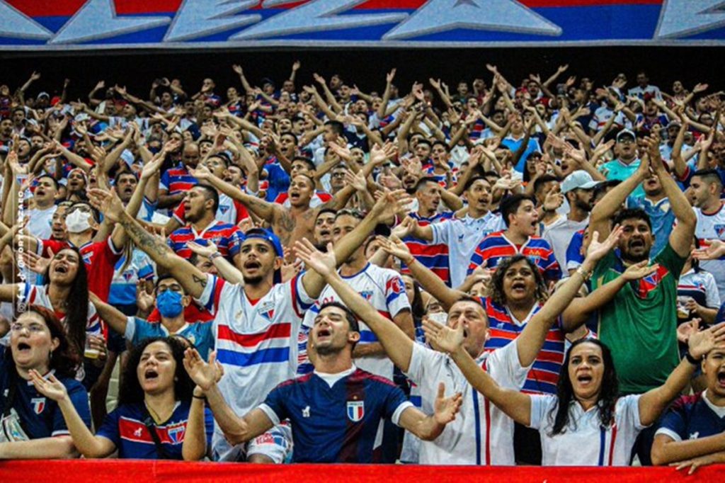 Torcida do Laion promete lotar a Arena Castelão neste duelo contra o River Plate pela Libertadores. Foto: Karim Georges / Fortaleza EC