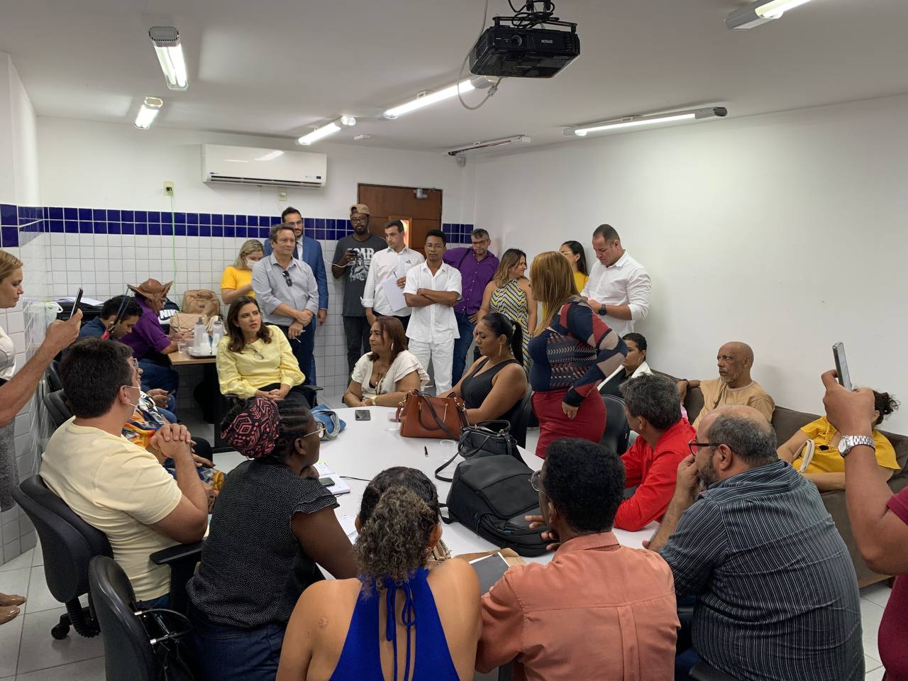 Reunião da Rede-PB com João Azevedo e Pollyanna Dutra. Foto: Ascom / Yuri Pontes